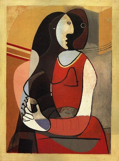 pablo picasso — seated woman 1937