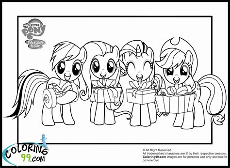pony coloring pages twilight sparkle  friends coloring home