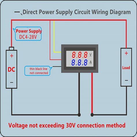 wire voltmeter wiring diagram wiring