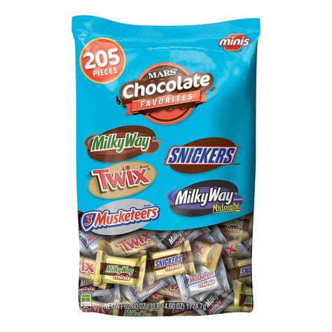 mars chocolate favorites assorted bulk packs variety 62 6 oz 220