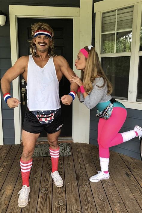 get stoked these 80s couples costumes for halloween are totally b