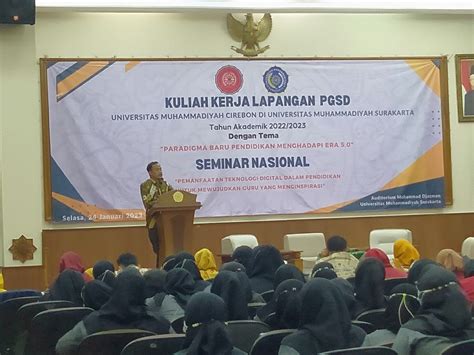 Seminar Um Surakarta Dengan Um Cirebon 2023 – Pgsd Fkip