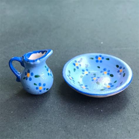 miniature pitcher  bowlminiature empty pitchers  etsy