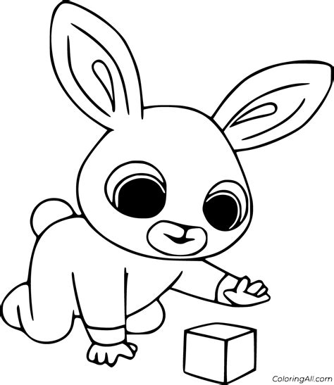 bing bunny coloring pages   printables coloringall