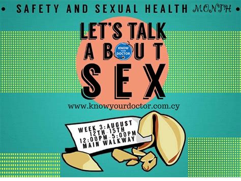 sexual health awareness month know your doctor