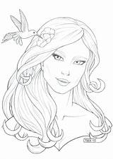 Aphrodite Coloring Venus Drawing Color Pages Getdrawings Getcolorings Face sketch template