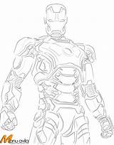 Iron Man Suit Mark Drawing Coloring Pages Line Kids Drawings Ironman Template Paintingvalley Favourites Add Super Choose Board Explore sketch template