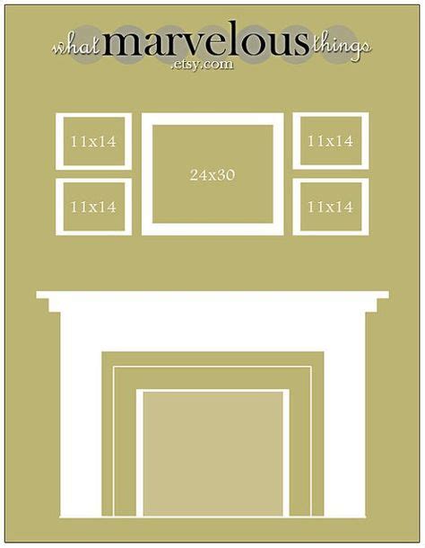 wall display template  pack  images picture arrangements wall display photo wall