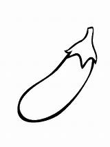 Eggplant Coloring Pages Clipart Vegetables Webstockreview Resolution Recommended sketch template