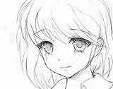 Anime Girl Crying Draw Drawing Face Drawings Sad Tears Eyes Easy Liz Rivers Deviantart Desenho Depressed Manga Sketch Simple Desenhos sketch template