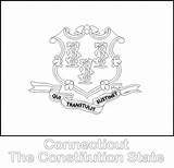 Connecticut State Netstate sketch template