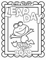 Leap Year Coloring Printable Preschool Pages Worksheets Kindergarten Poster Activities February Teacherspayteachers sketch template