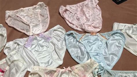 My Pretty Underwear Panty Collection 1 Shiny Nylon Lingerie Satin
