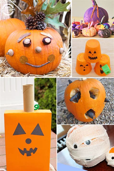 creative ways  craft  decorate pumpkins kids activities blog