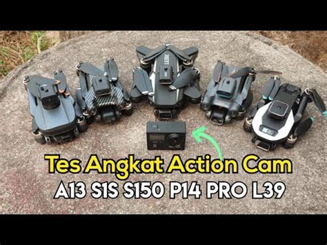 tes angkat action cam drone brushless murah youtube