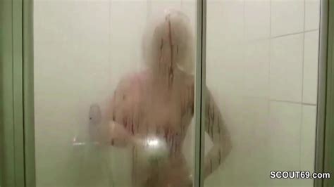 German Big Tit Milf Caught In Shower And Seduce To Fuck Xhamster