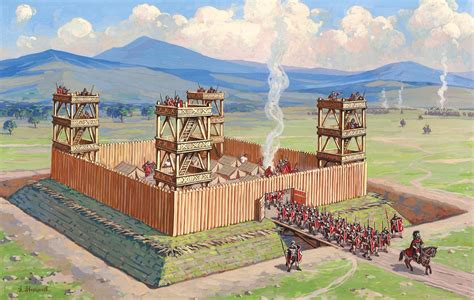 roman fort roman history roman empire ancient warfare