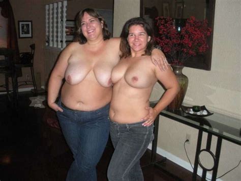chubby girls topless in jeans