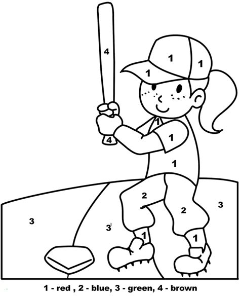 girl baseball coloring pages coloring pages