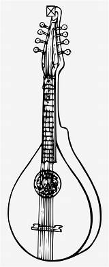 Instrumentos Guitar Cuerda Musical Glasbila Pobarvanke Veena Mandolin Pngkey Otroke Porod Donate sketch template