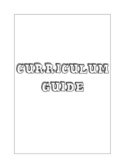 curriculum guidepdf