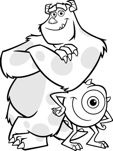 monsters  coloring pages monster coloring pages disney coloring