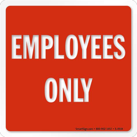 employees  sign printable