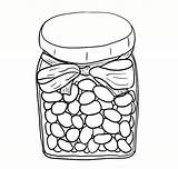 Jelly Beans Sheets sketch template