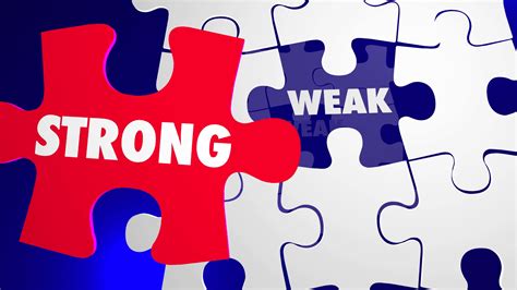 strong  weak strength overcomes weakness puzzle  animation motion