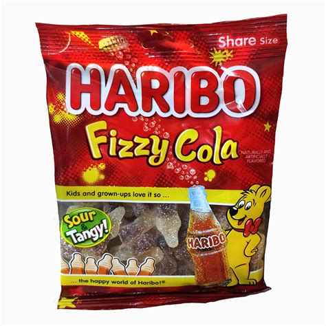 haribo fizzy cola bottles pixies candy parlour