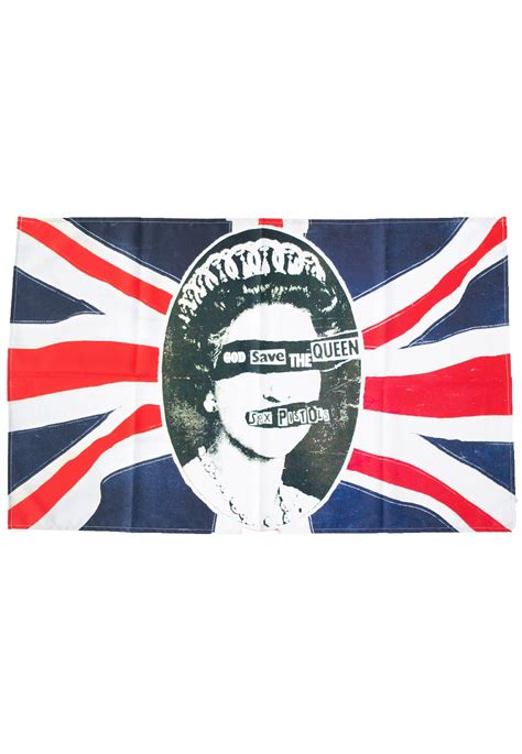 Sex Pistols God Save The Queen Flag Uk