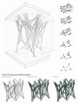 Architecture Parametric Competition Exhibition Fabrication Thicket Cast Concept Applied Research Through Architectural Completed Winner Now Board Digital Results 3d Bustler sketch template