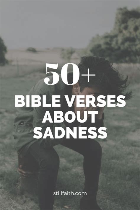 pin on sadness bible verses