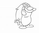 Coloring Pages Stimpy Trending Days Last Mordecai sketch template