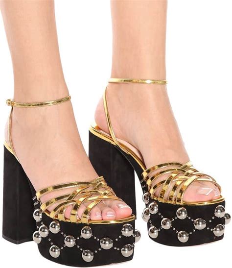 Dakota And Elle Fanning Wear Embellished Miu Miu Sandals