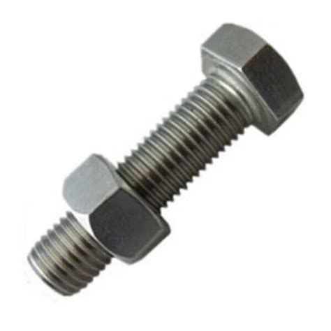 Hex Bolt Nickel Alloy Nut Bolts Diameter 10 Mm Size M3 M30 At Rs
