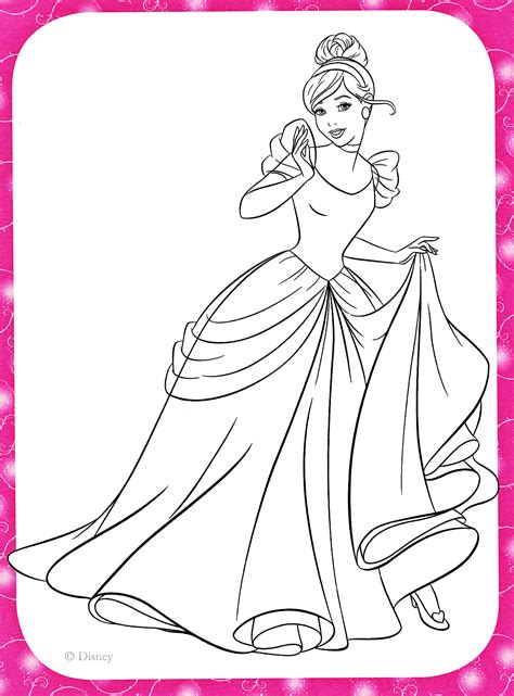printable coloring pages princess customize  print