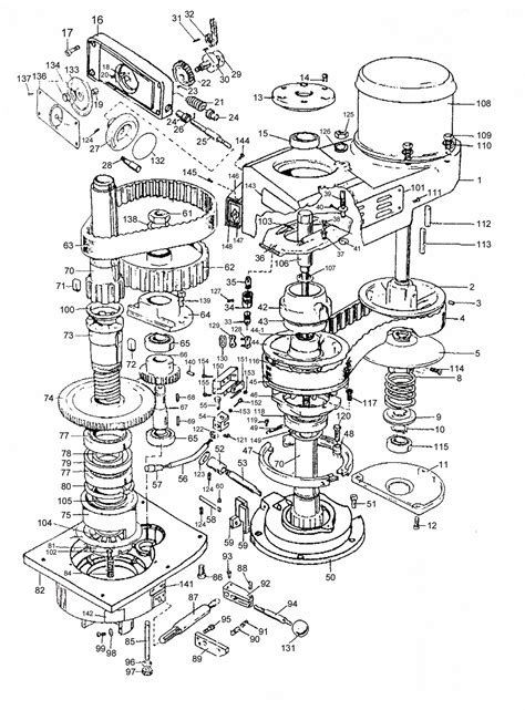 mhvsmm id mm motor varidisc  bridgeport type milling