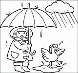 Coloring Rainy Pages Weather Windy Cold Kids Sunny Snowy Drawing Getcolorings Printable Getdrawings Color Rain sketch template
