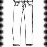 Jeans Flash Card Printable Print Click Freeprintable sketch template