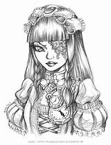 Lolita Karafactory 40mn Steampunk sketch template