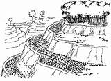 Rice Terraces Banaue Sketch Drawing Terrace Clipart Easy Drawings Paintingvalley Collection Sketches sketch template