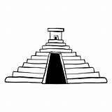 Aztec Pyramid Clipartmag Vexels sketch template