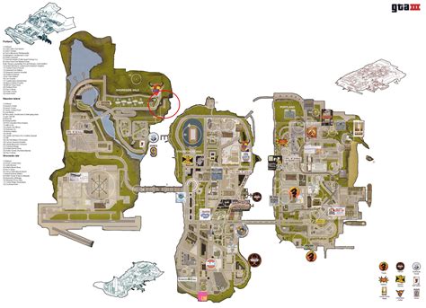 Grand Theft Auto 3 Map