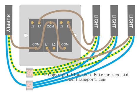 light switch wiring diagram multiple lights cadicians blog