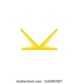 symbol splice color yellow vector stock vector royalty