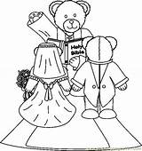 Coloring Pages Relationship Wedding Template sketch template
