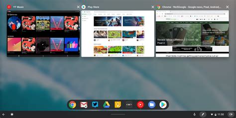 chromebook tablet mode android gestures touch tab strip togoogle