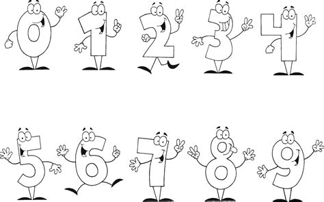 printable coloring pages  number