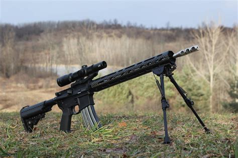 built ar  sniper rifle sniper rifle optics bipod military gun weapon wallpaper